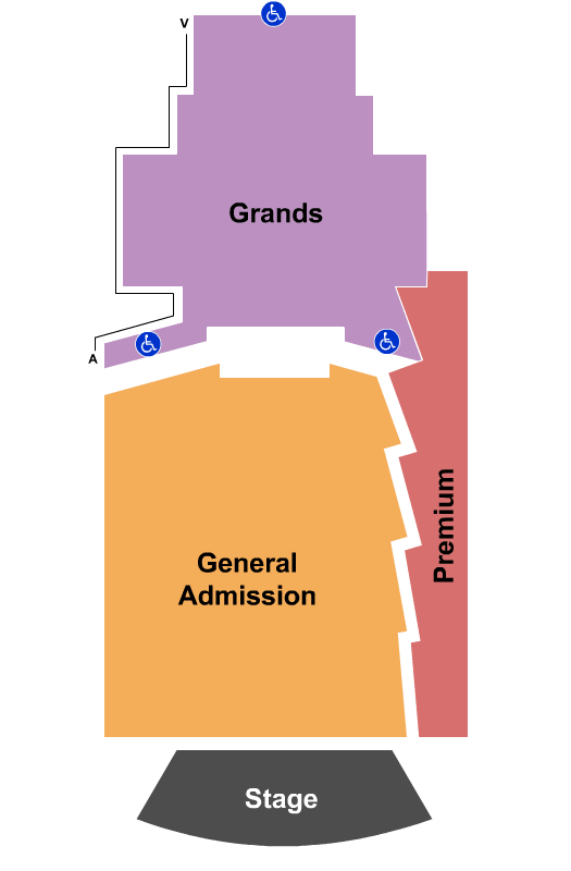The Salt Shed Indoors The Black Keys Seating Chart